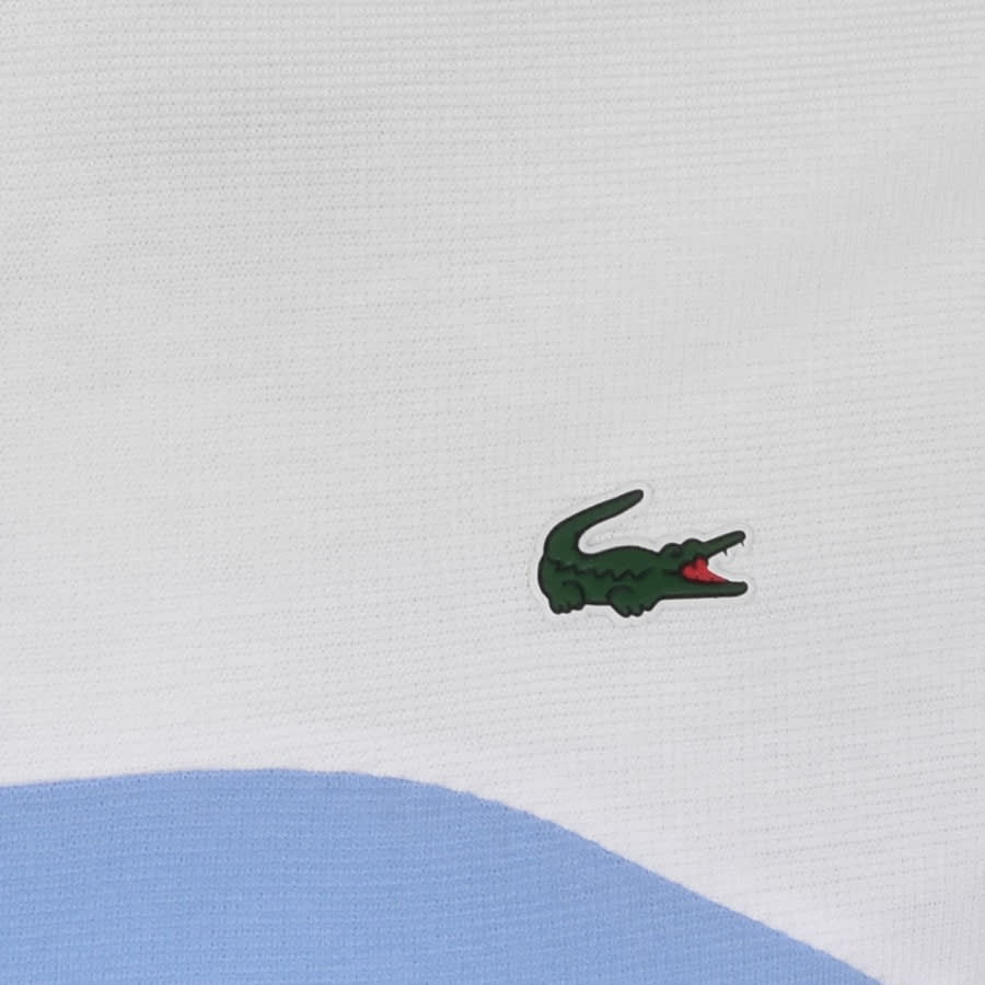 Alternative Image for ProductLacoste Sport Colour Block Logo T Shirt White3